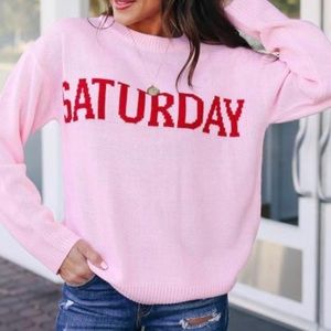 Pink English Factory ‘Saturday’ Sweater